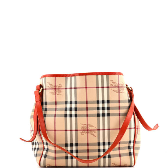 Burberry Canterbury Tote Haymarket #175427B64B - Picture 1 of 9